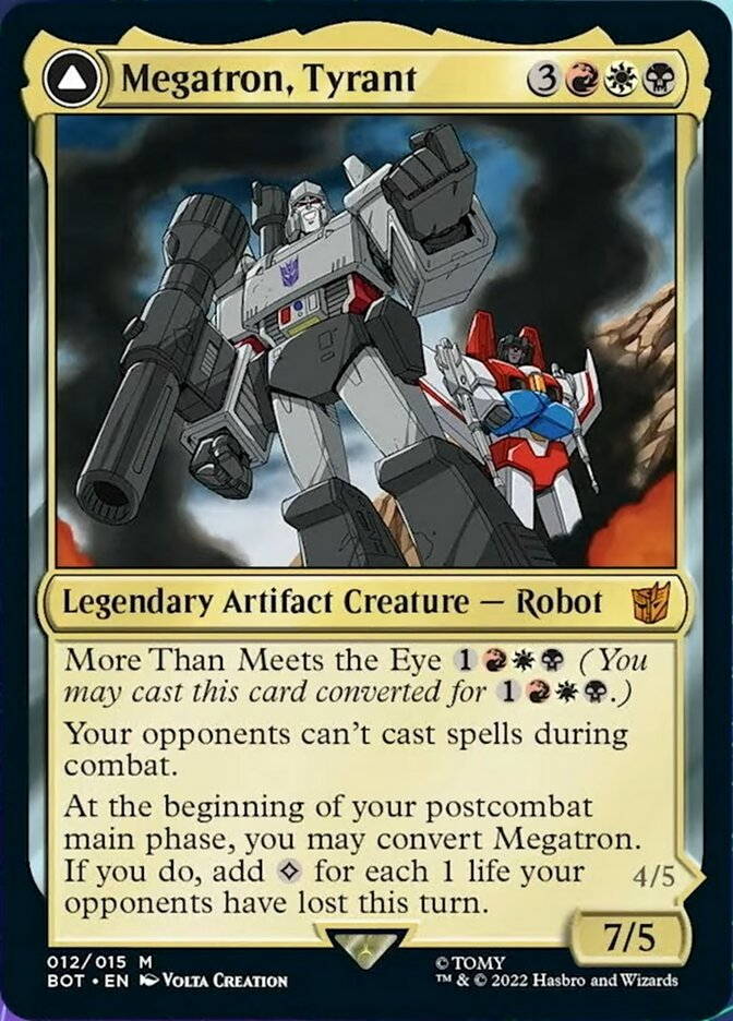 Megatron, Tyrant // Megatron, Destructive Force [Transformers] | Gear Gaming Bentonville