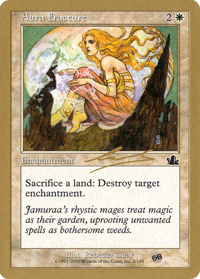 Aura Fracture (Nicolas Labarre) (SB) [World Championship Decks 2000] | Gear Gaming Bentonville