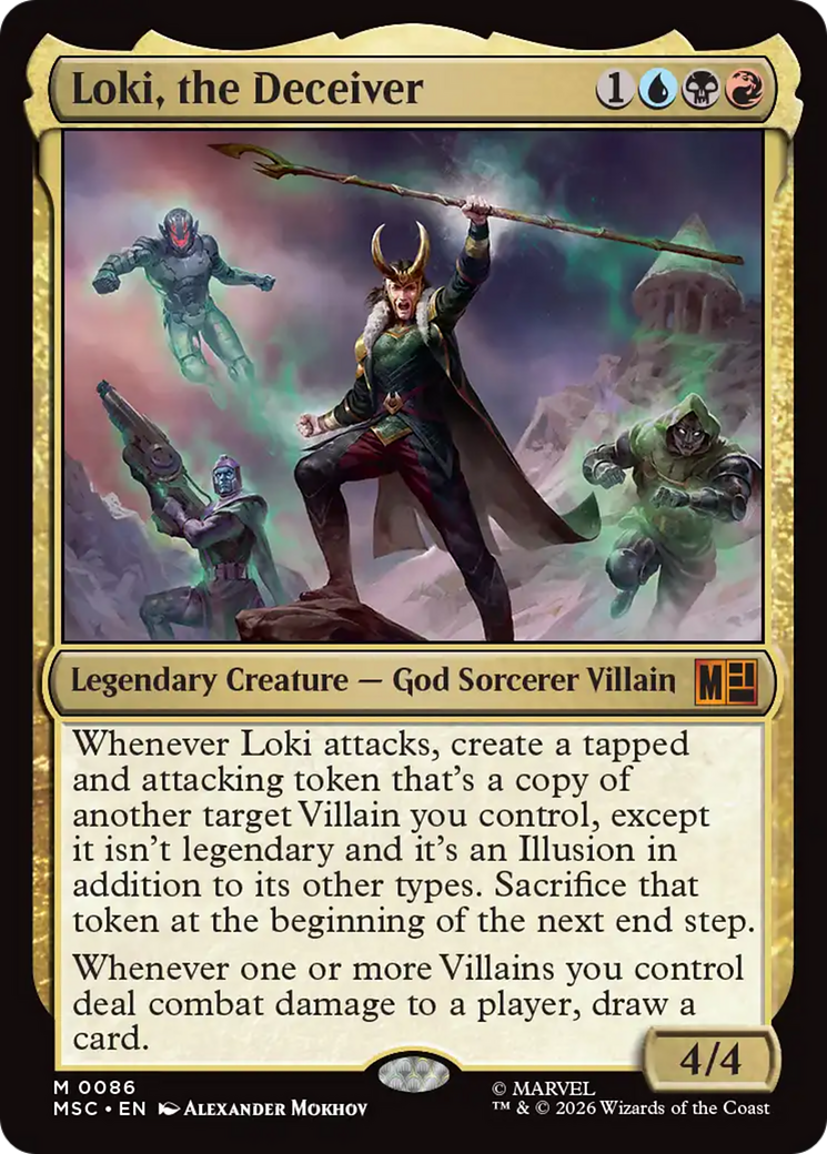 Loki, the Deceiver (Surge Foil) [Marvel Super Heroes Commander] | Gear Gaming Bentonville