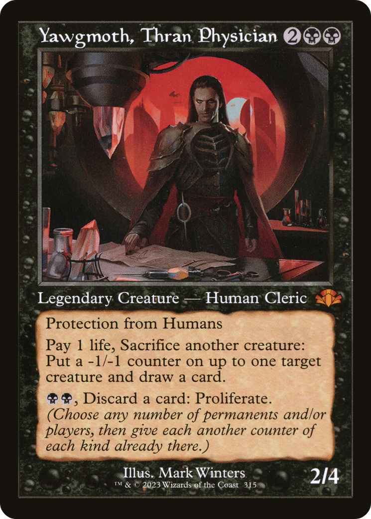 Yawgmoth, Thran Physician (Retro) [Dominaria Remastered] | Gear Gaming Bentonville