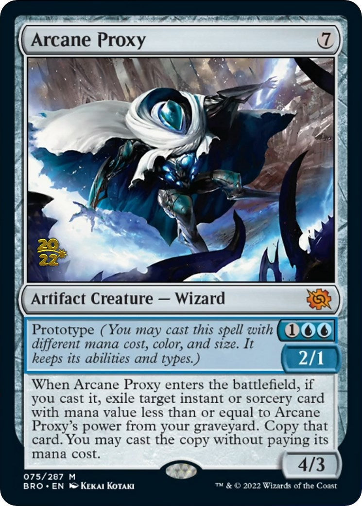 Arcane Proxy [The Brothers' War Prerelease Promos] | Gear Gaming Bentonville