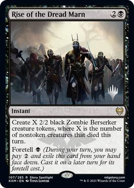 Rise of the Dread Marn (Promo Pack) [Kaldheim Promos] | Gear Gaming Bentonville