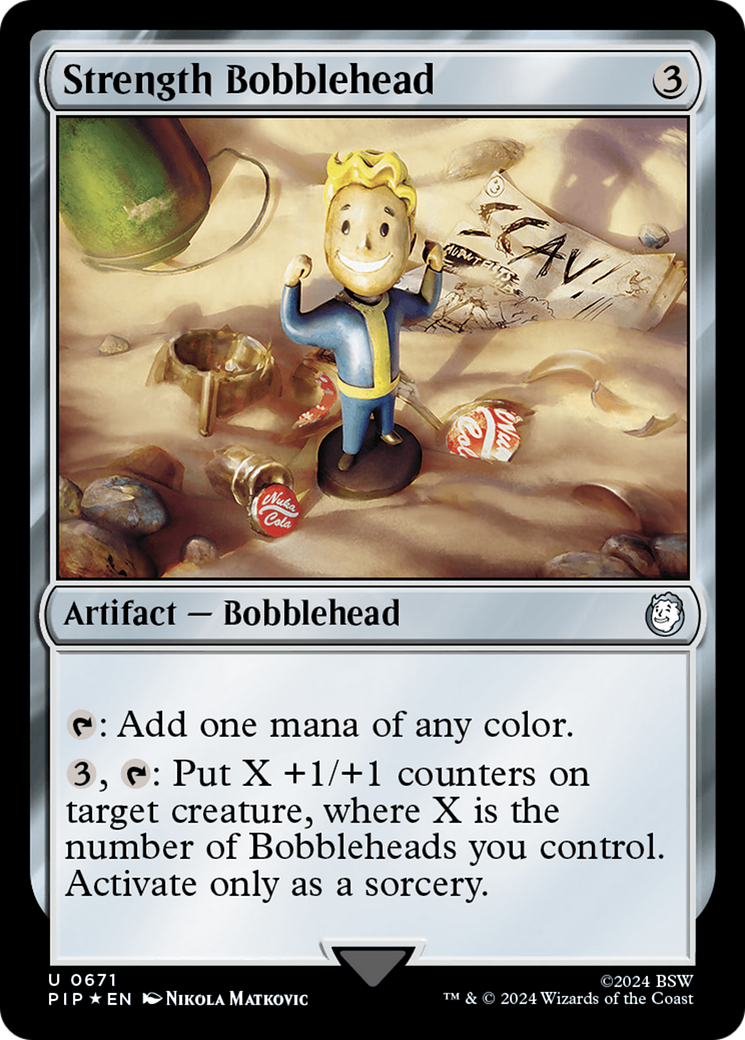 Strength Bobblehead (Surge Foil) [Fallout] | Gear Gaming Bentonville