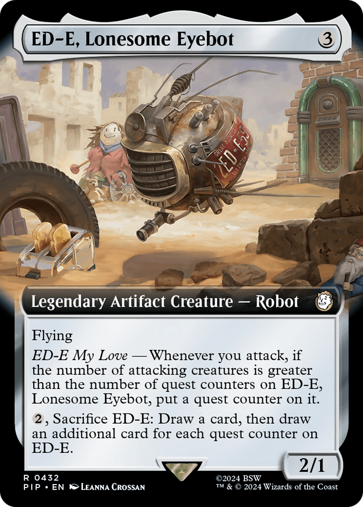 ED-E, Lonesome Eyebot (Extended Art) [Fallout] | Gear Gaming Bentonville