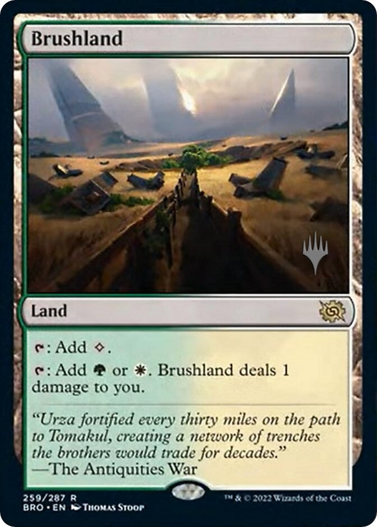 Brushland (Promo Pack) [The Brothers' War Promos] | Gear Gaming Bentonville