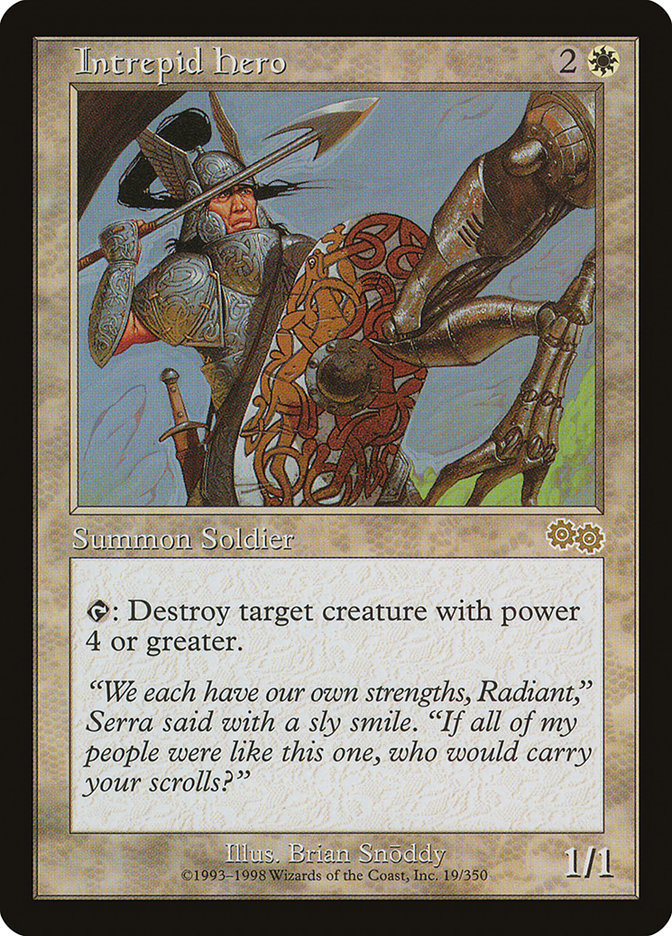 Intrepid Hero [Urza's Saga] | Gear Gaming Bentonville