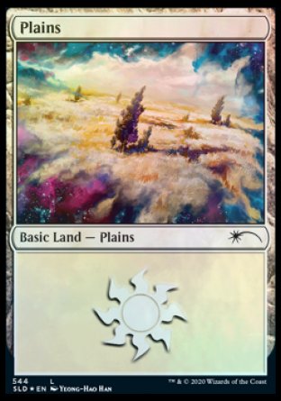 Plains (Enchanted) (544) [Secret Lair Drop Promos] | Gear Gaming Bentonville