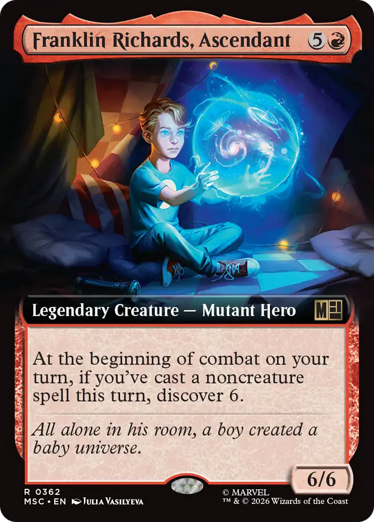 Franklin Richards, Ascendant (Extended Art) [Marvel Super Heroes Commander] | Gear Gaming Bentonville