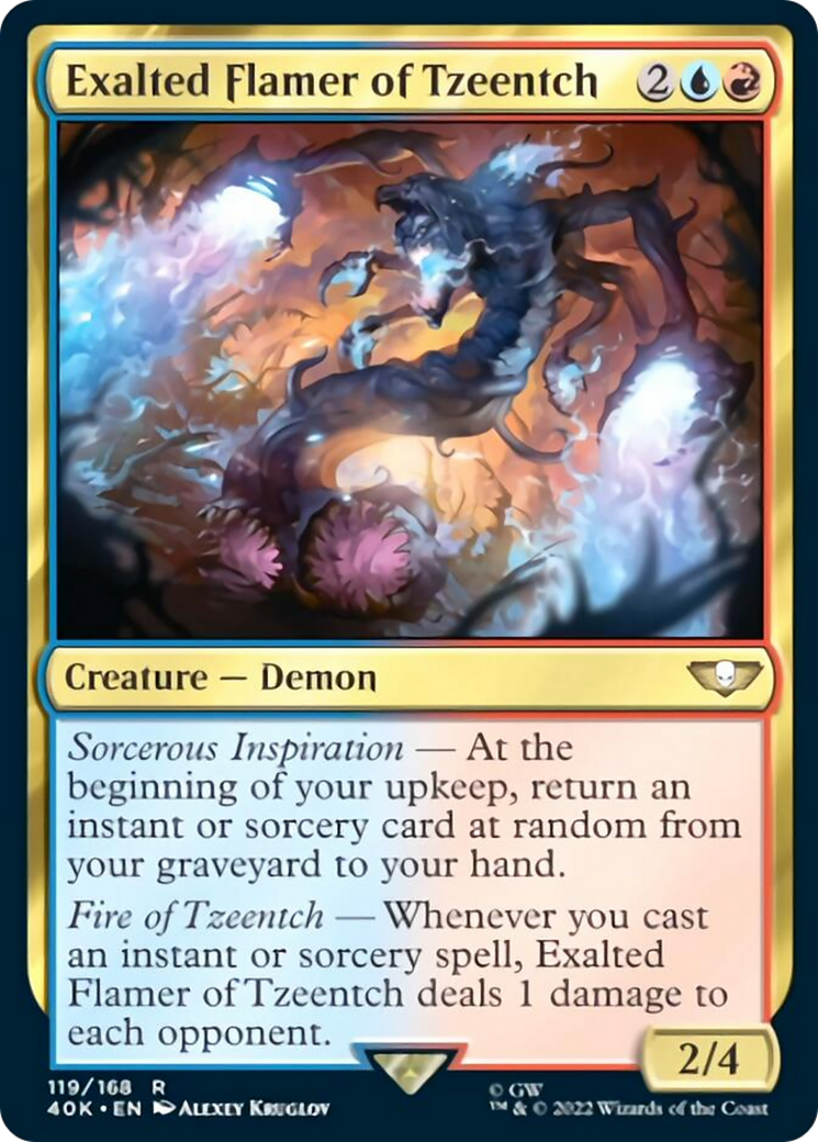 Exalted Flamer of Tzeentch [Warhammer 40,000] | Gear Gaming Bentonville