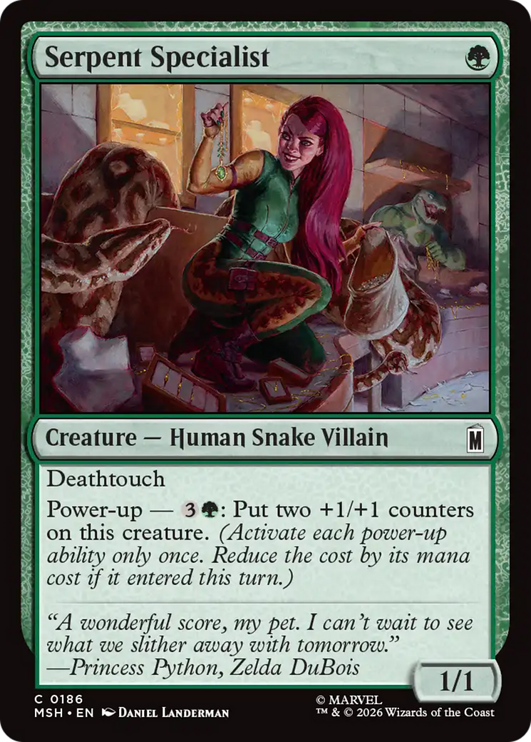 Serpent Specialist [Marvel Super Heroes] | Gear Gaming Bentonville