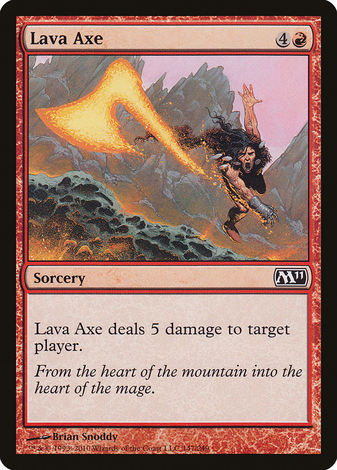 Lava Axe [Magic 2011] | Gear Gaming Bentonville