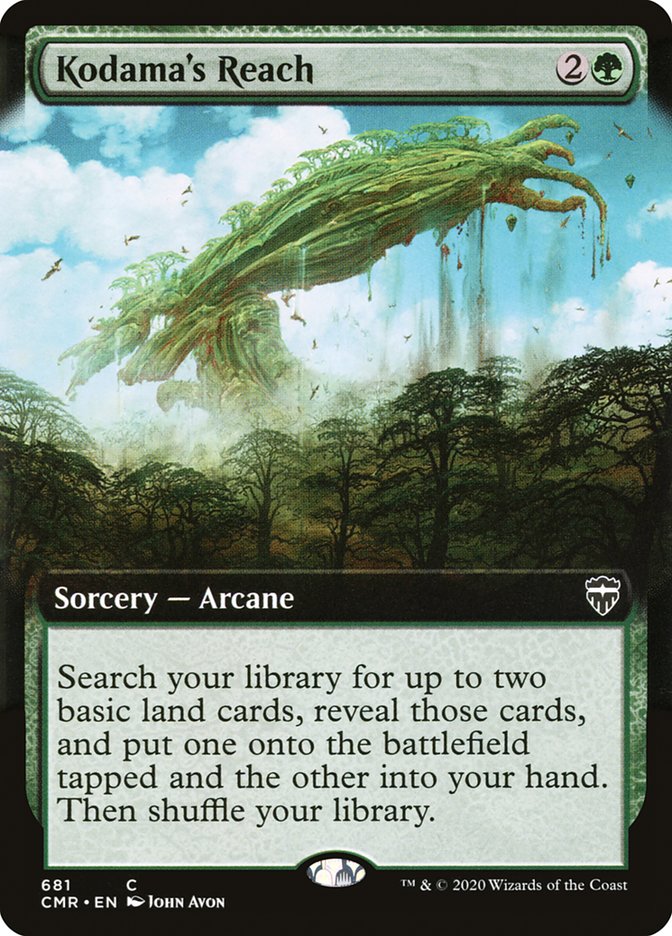 Kodama's Reach (Extended Art) [Commander Legends] | Gear Gaming Bentonville