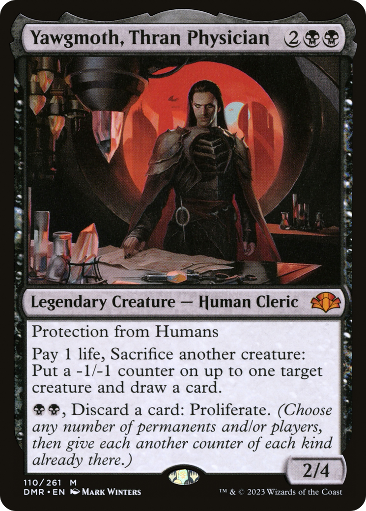 Yawgmoth, Thran Physician [Dominaria Remastered] | Gear Gaming Bentonville