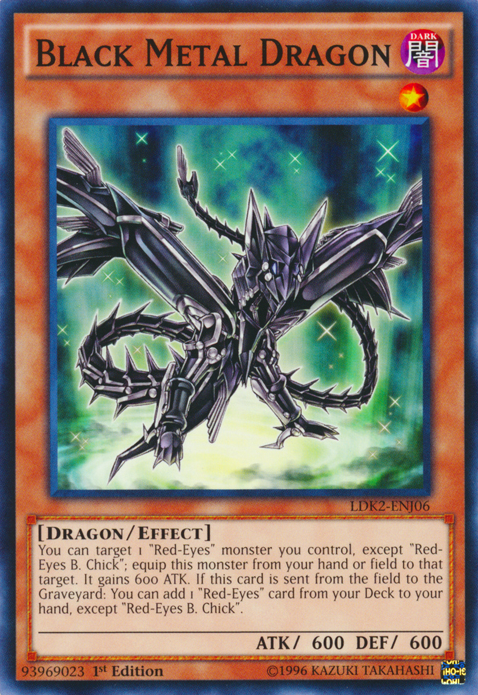 Black Metal Dragon [LDK2-ENJ06] Common | Gear Gaming Bentonville