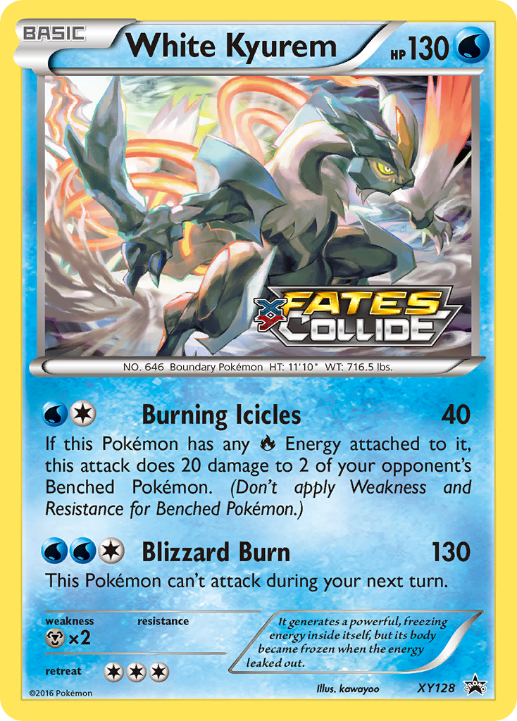 White Kyurem (XY128) [XY: Black Star Promos] | Gear Gaming Bentonville