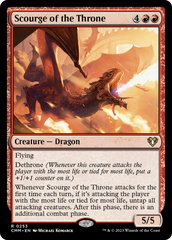 Scourge of the Throne [Commander Masters] | Gear Gaming Bentonville