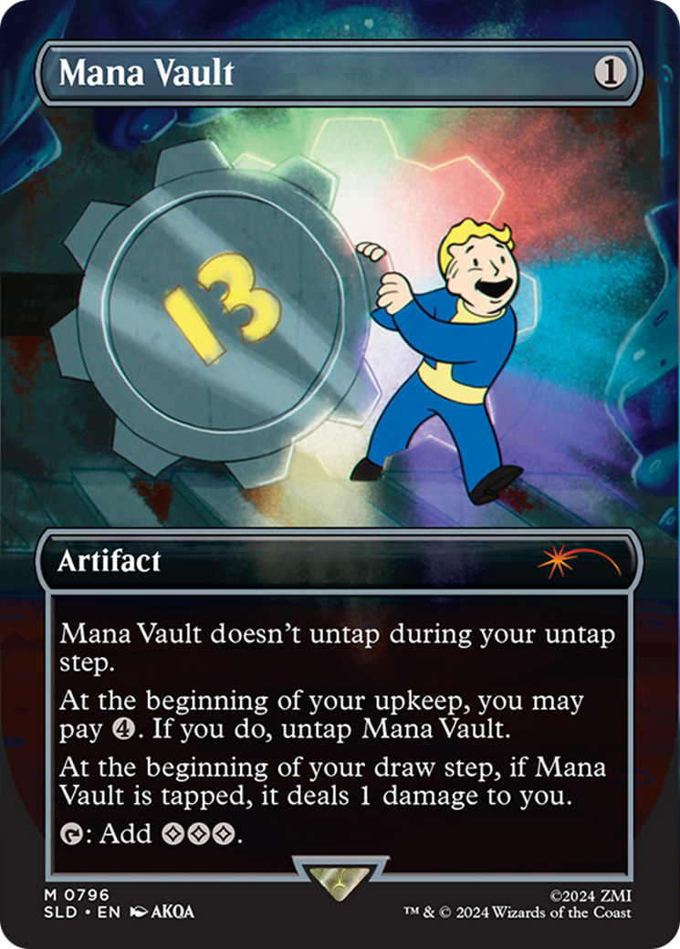 Mana Vault (Rainbow Foil) [Secret Lair Drop Series] | Gear Gaming Bentonville