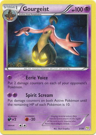 Gourgeist (2/30) [XY: Trainer Kit - Noivern] | Gear Gaming Bentonville