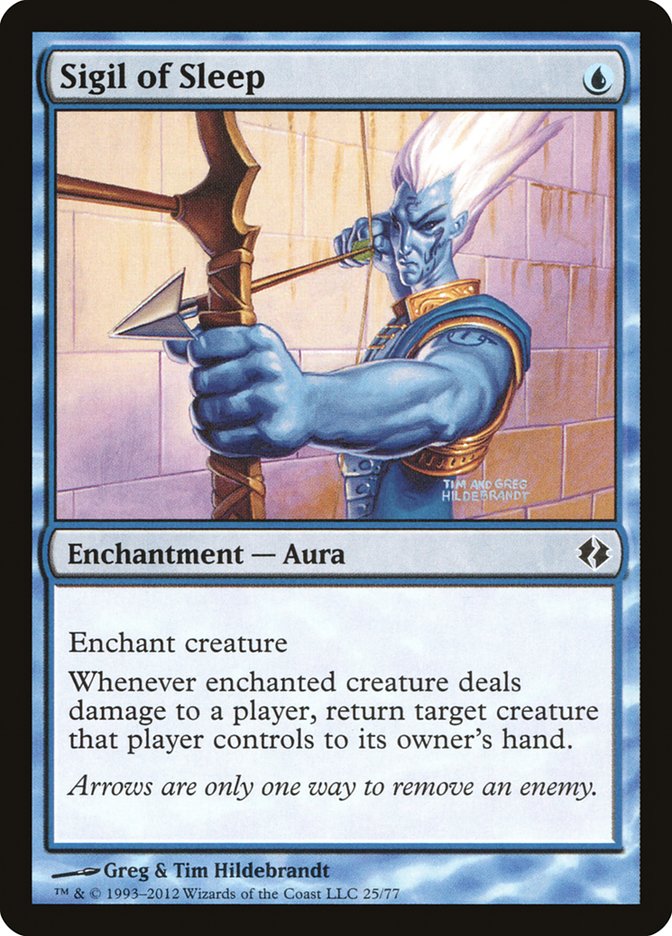 Sigil of Sleep [Duel Decks: Venser vs. Koth] | Gear Gaming Bentonville