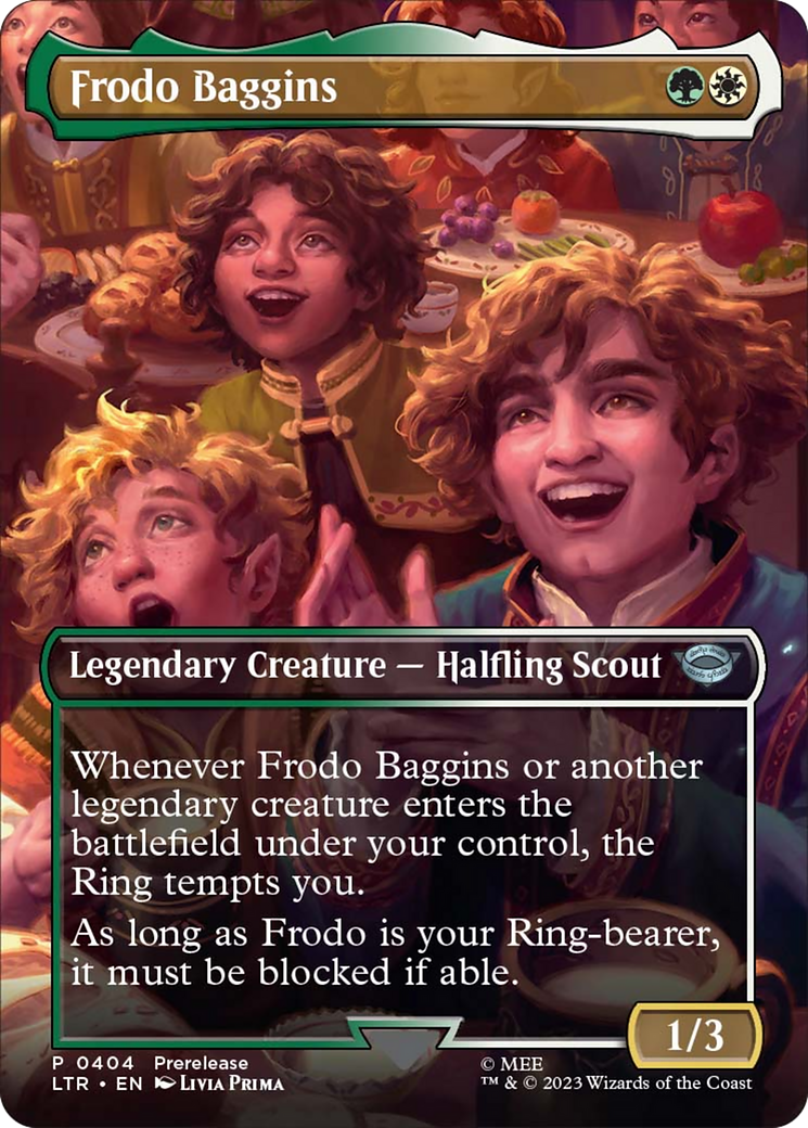 Frodo Baggins (Borderless Alternate Art) [The Lord of the Rings: Tales of Middle-Earth] | Gear Gaming Bentonville