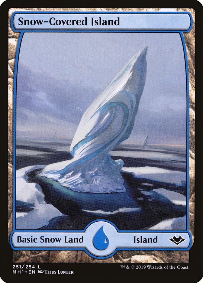 Snow-Covered Island [Modern Horizons] | Gear Gaming Bentonville