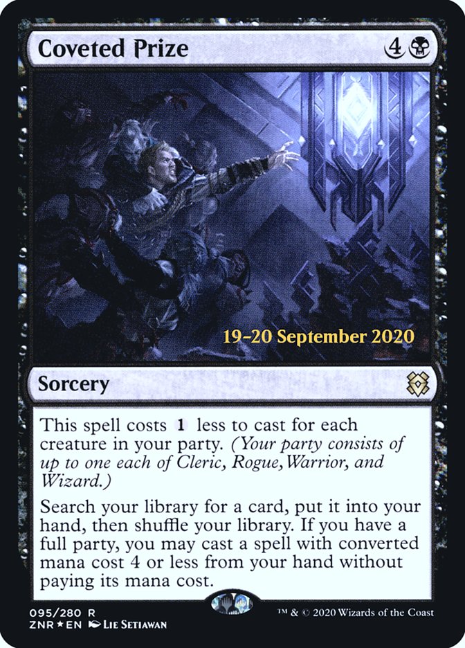 Coveted Prize [Zendikar Rising Prerelease Promos] | Gear Gaming Bentonville