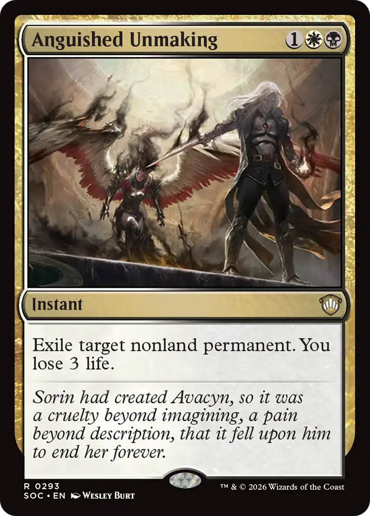 Anguished Unmaking [Secrets of Strixhaven Commander] | Gear Gaming Bentonville