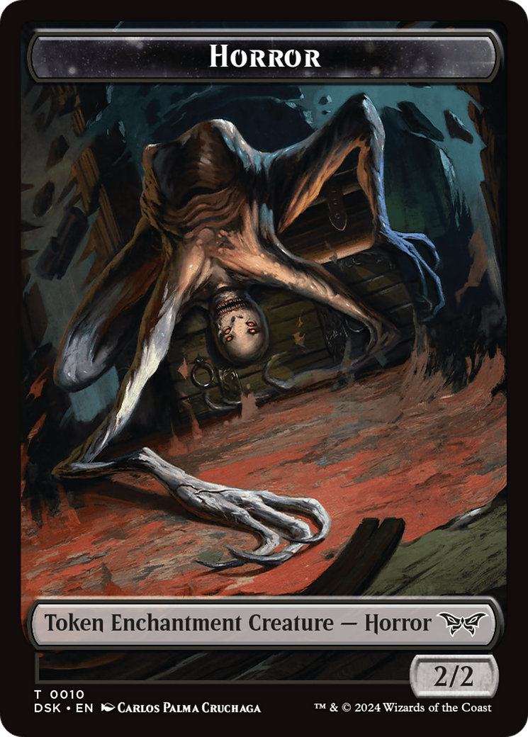 Horror Token [Duskmourn: House of Horror Tokens] | Gear Gaming Bentonville