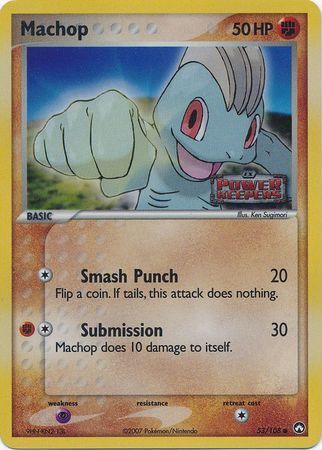 Machop (53/108) (Stamped) [EX: Power Keepers] | Gear Gaming Bentonville