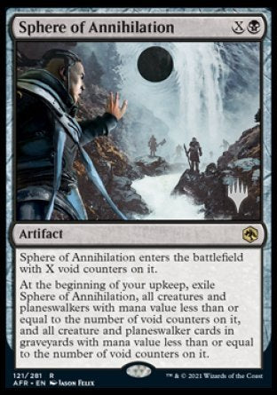 Sphere of Annihilation (Promo Pack) [Dungeons & Dragons: Adventures in the Forgotten Realms Promos] | Gear Gaming Bentonville