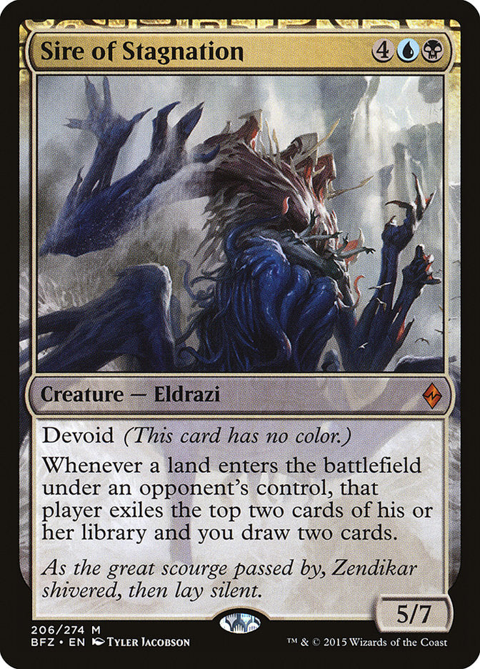 Sire of Stagnation [Battle for Zendikar] | Gear Gaming Bentonville