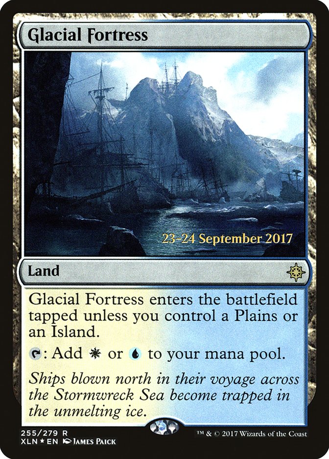 Glacial Fortress [Ixalan Prerelease Promos] | Gear Gaming Bentonville