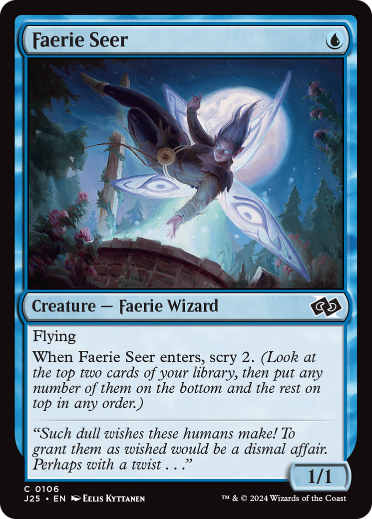 Faerie Seer [Foundations Jumpstart] | Gear Gaming Bentonville