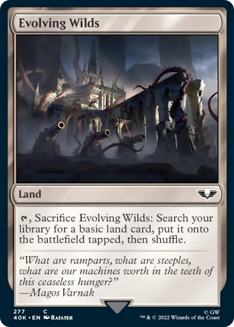 Evolving Wilds (Surge Foil) [Warhammer 40,000] | Gear Gaming Bentonville