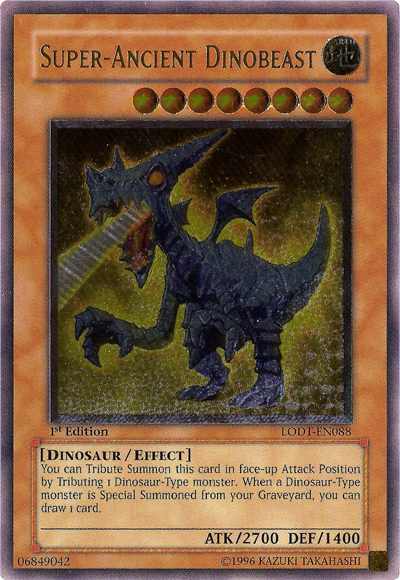 Super-Ancient Dinobeast [LODT-EN088] Ultimate Rare | Gear Gaming Bentonville