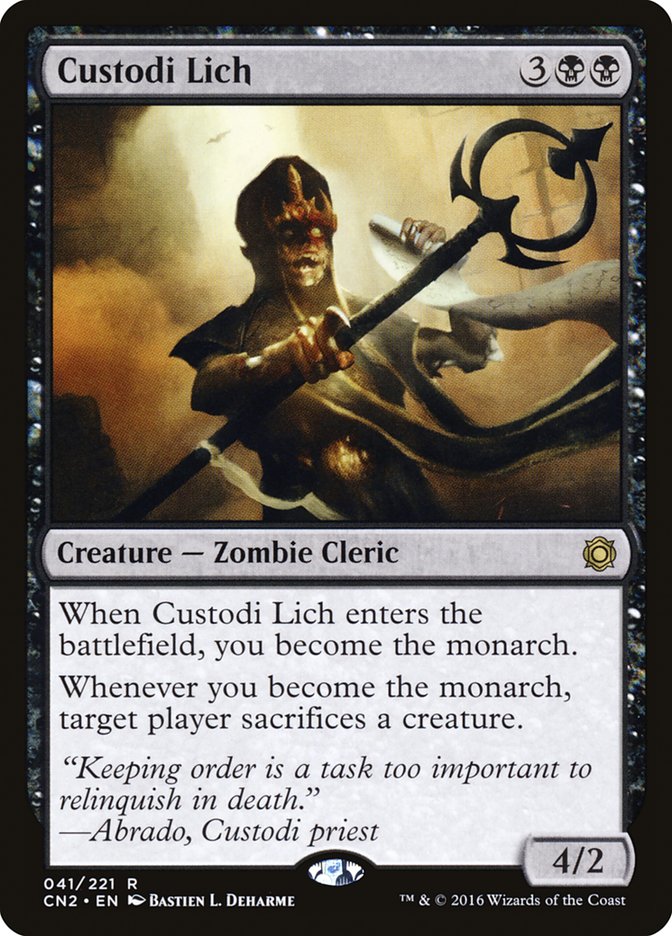 Custodi Lich [Conspiracy: Take the Crown] | Gear Gaming Bentonville