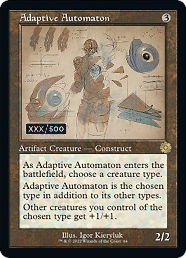 Adaptive Automaton (Retro Schematic) (Serialized) [The Brothers' War Retro Artifacts] | Gear Gaming Bentonville