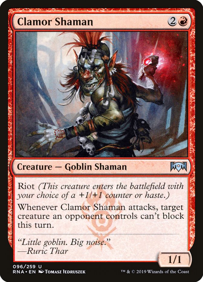 Clamor Shaman [Ravnica Allegiance] | Gear Gaming Bentonville