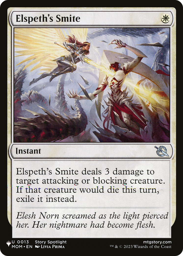 Elspeth's Smite [The List Reprints] | Gear Gaming Bentonville