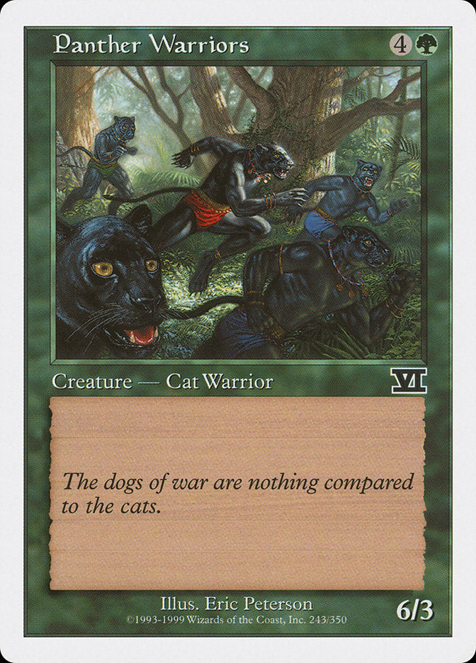 Panther Warriors [Classic Sixth Edition] | Gear Gaming Bentonville