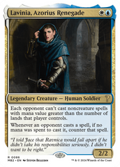 Lavinia, Azorius Renegade (White Border) [Mystery Booster 2] | Gear Gaming Bentonville