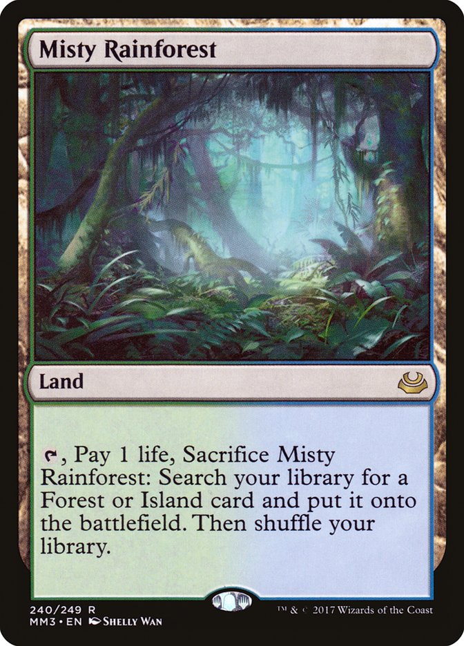 Misty Rainforest [Modern Masters 2017] | Gear Gaming Bentonville