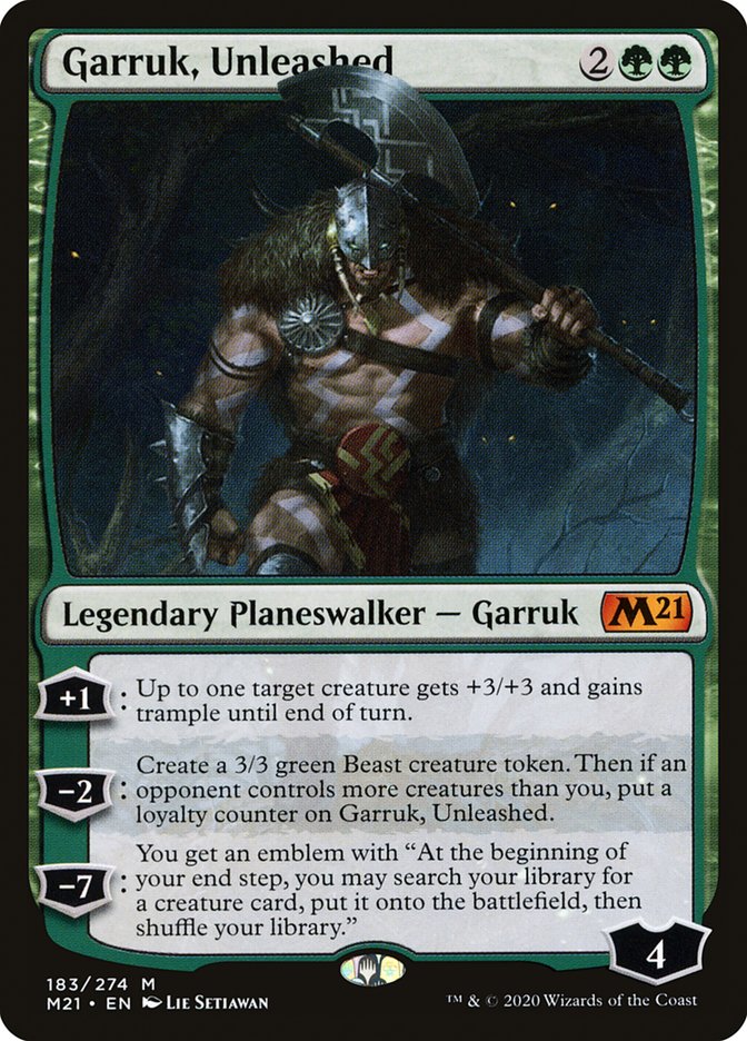 Garruk, Unleashed [Core Set 2021] | Gear Gaming Bentonville