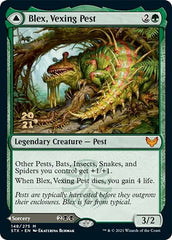 Blex, Vexing Pest // Search for Blex [Strixhaven: School of Mages Prerelease Promos] | Gear Gaming Bentonville