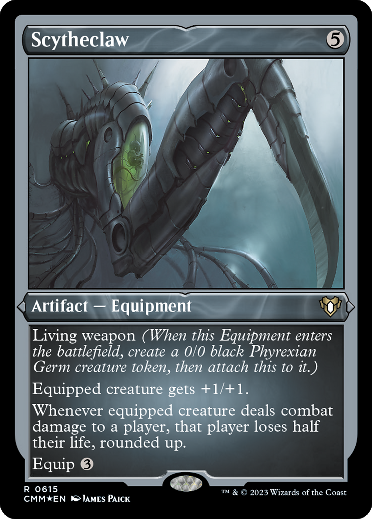 Scytheclaw (Foil Etched) [Commander Masters] | Gear Gaming Bentonville