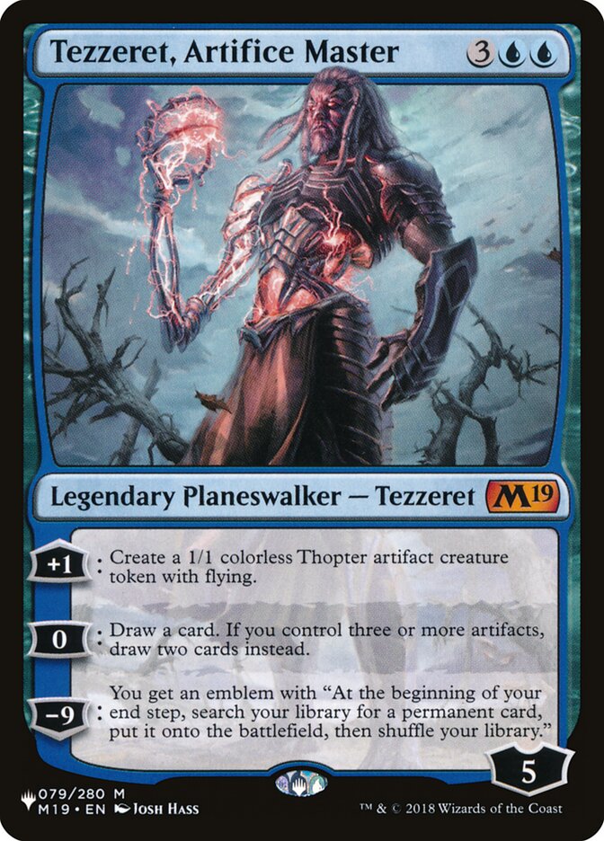 Tezzeret, Artifice Master [The List] | Gear Gaming Bentonville