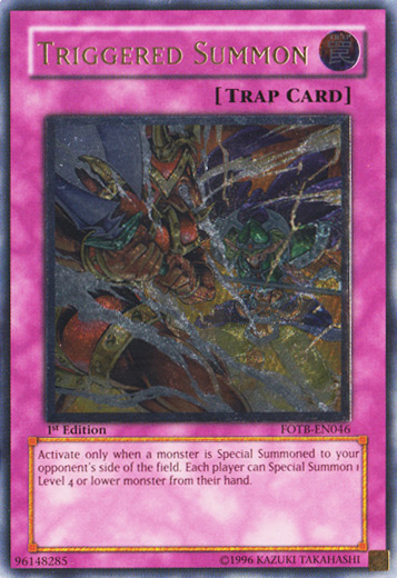 Triggered Summon [FOTB-EN046] Ultimate Rare | Gear Gaming Bentonville