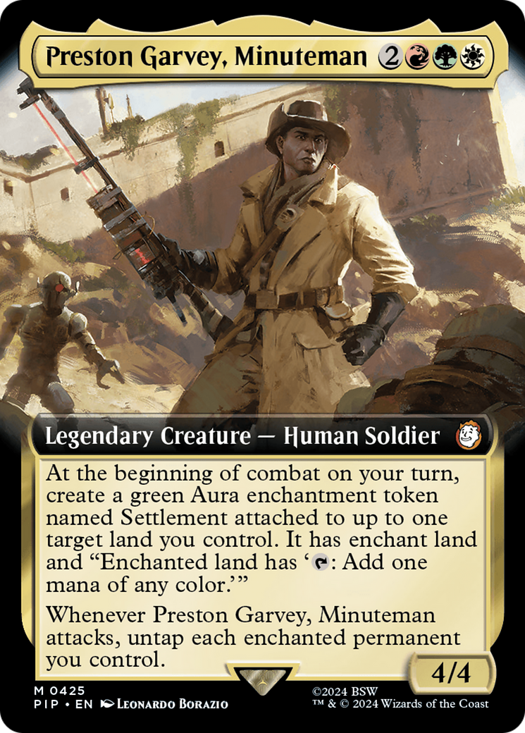 Preston Garvey, Minuteman (Extended Art) [Fallout] | Gear Gaming Bentonville