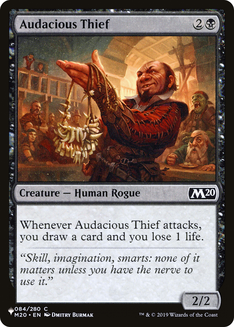 Audacious Thief [The List Reprints] | Gear Gaming Bentonville