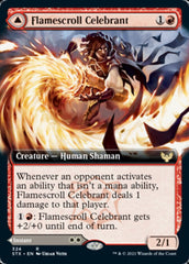 Flamescroll Celebrant // Revel in Silence (Extended Art) [Strixhaven: School of Mages] | Gear Gaming Bentonville